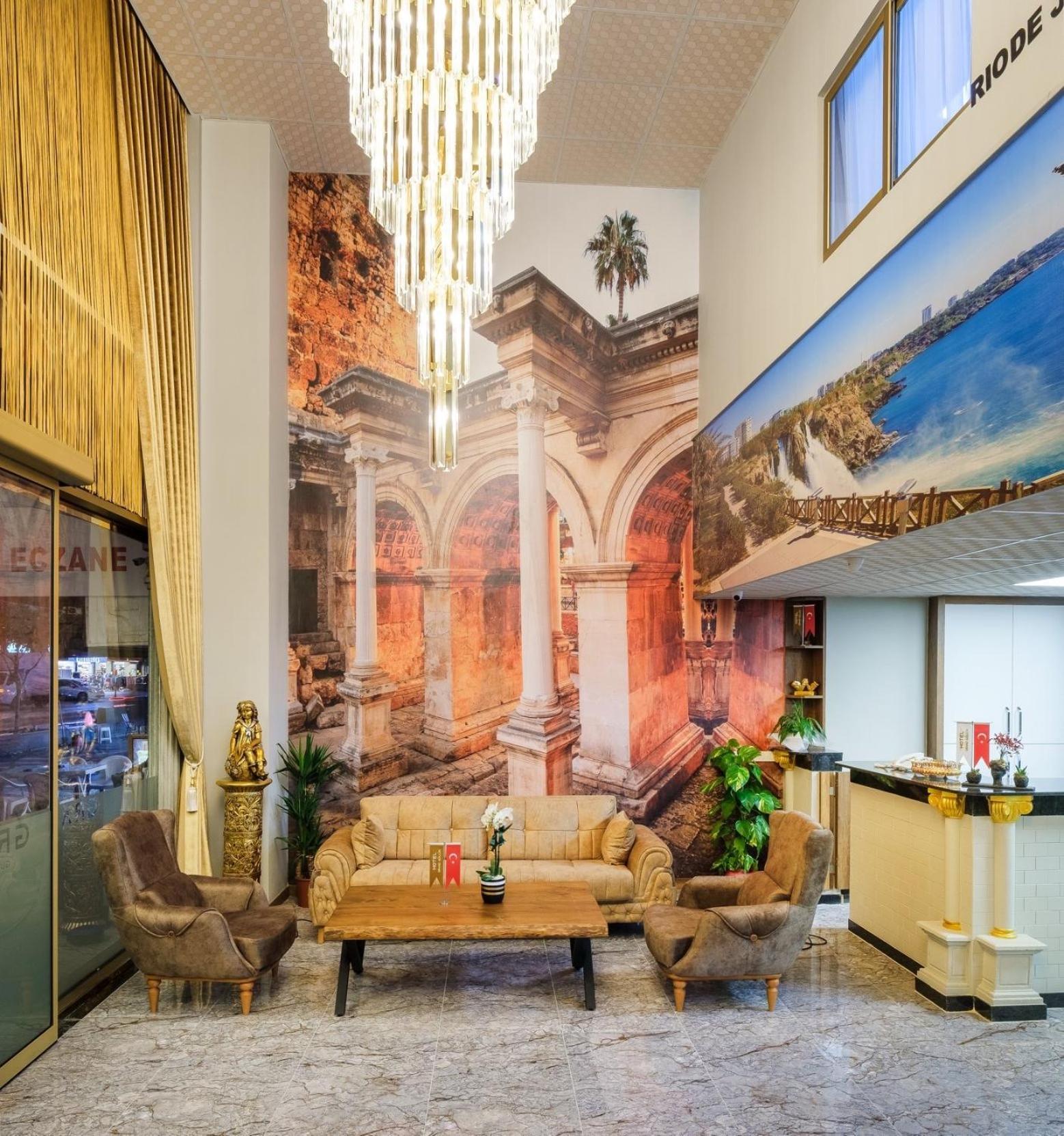 Grand Gulluk Hotel & Spa City Center Antália Exterior foto